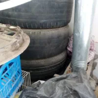 چهار عدد لاستیک.کارکرده.پژو