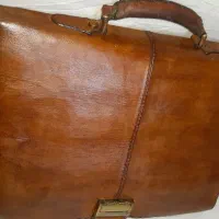 کیف تمام چرم طبیعی گاوی
