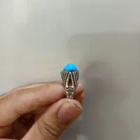 انگشتر فیروزه نقره