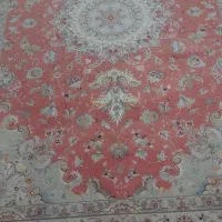 فرش چله و گل ابریشم ۶ متری