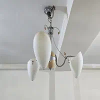 لوستر سه شعله ۲ عدد|لوستر و چراغ آویز|بندرعباس, |دیوار