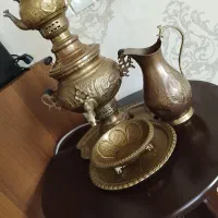 سماور برنج تمیز و سالم|سماور، چای‌ساز، قهوه‌ساز|گنبد کاووس, |دیوار