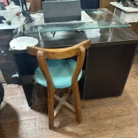 میز ناخنکار با تحریر|مبلمان خانگی و میز عسلی|رشت, خمیران زاهدان|دیوار