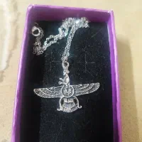 پلاک فروهر نقره 900عیار