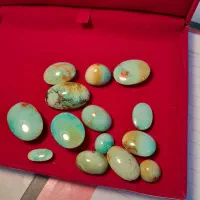 14 عدد فیروزه نیشابوری درجه یک|جواهرات|فیروزه, |دیوار