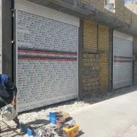 درب برقی شیشه لمینت(ضد گلوله) سکوریت جک بازویی