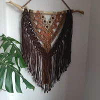 دیوارکوب مکرومه