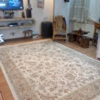 فرش ۹متری تمام ابریشم قیطران|فرش|اصفهان, سپاهانشهر|دیوار