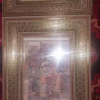 تابلو چوگان و لیلی و مجنون