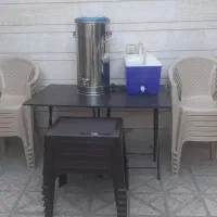 کرایه و اجاره صندلی و میز وفرش فلاسک وسماور برقی