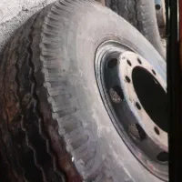 2عدد رینگ و لاستیک پربار و آماده کمربند رینگ10پیچ