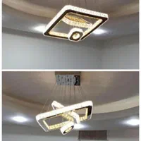 لوستر الماس.کهکشانی آویز مربع ۶۰۴۰۲۰ .AC light