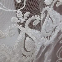 یک عدد پرده پانچ شده نو همراه با استر|پرده، رانر، رومیزی|آستانه اشرفیه, |دیوار