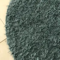 فرش گرد ( مدل شگی ) سبز رنگ|فرش|پردیس, فاز ۸|دیوار