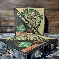 جعبه پیتزا کاغذ فست فود