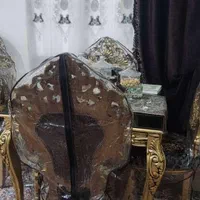 مبل ومیز سلطنتی پنجه شیری چوب راش گرجی ورق طلا|مبلمان خانگی و میز عسلی|تهران, افسریه جنوبی|دیوار