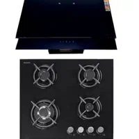 اجاق گازرومیزی توکارصفحه ای چهار4شعله کد۲۳۰ رومیزی