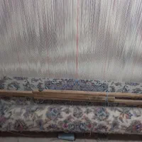 قالی دستبافت نیمه کاره