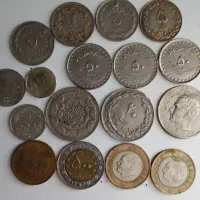 18 عددسکه قدیمی.