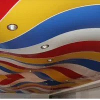 طراحی تولید فروش اجرای سقف های کشسان لاین نوری خطی|مصالح و تجهیزات ساختمان|ساری, |دیوار