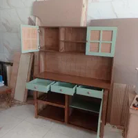 فروش کافی بار حصیری ام دی اف|بوفه، ویترین، کنسول|نسیمشهر, |دیوار