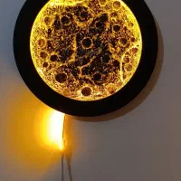 تابلو ماه و ساعت|تابلو، نقاشی، عکس|سلماس, |دیوار