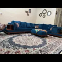 مبل ال با صندلی چرخان