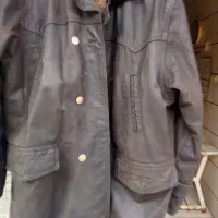 کاپشن چرم اصل