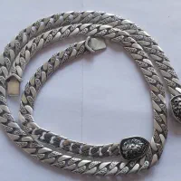 زنجیر و دستبند نقره