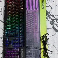 کیبورد rgb گیمینگ نیمه مکانیکال