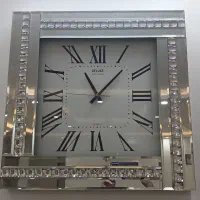 ساعت دیواری دلوکس آینه ای