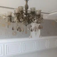 لوستر کلاسیک ۱۲ شعله تمیز و نو