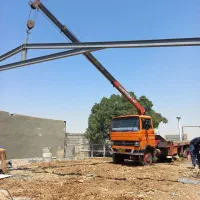 جرثقیل کفی صحنه اطراف حمل وجابه جای|خدمات حمل و نقل|صحنه, |دیوار