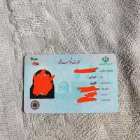 کارت ملی گمشده محدوده خیابان خیام
