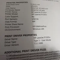 پرینتر اچ پی 1505