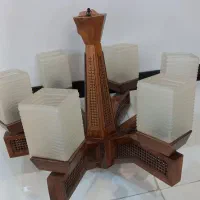 فروش لوستر چوبی