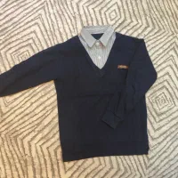 بلوز یقه دار پسرونه