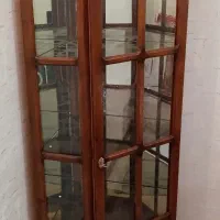 بوفه ویترین چوبی منبت|بوفه، ویترین، کنسول|قم, پردیسان|دیوار