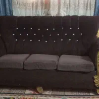 مبل ۷ نفره همرا کاور پارچه ای