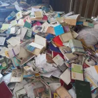 ضایعات دفتر کتاب روزنامه باطله