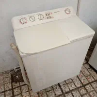 ماشین لباسشویی توشیبادوقلو سطلی کاملا سالم ودرحدنو|ماشین لباسشویی و خشک‌کن لباس|تهران, امام زاده حسن|دیوار