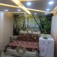 تخت خواب دو نفره تاج دار شیک