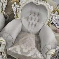 مبل ۷ نفره چوب گردو|مبلمان خانگی و میز عسلی|لاهیجان, لیالستان|دیوار