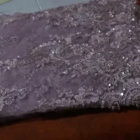 پارچه گیپور گل برجسته