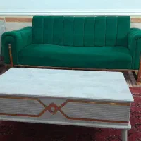 مبل صدفی ۸نفره|مبلمان خانگی و میز عسلی|خرمآباد, |دیوار