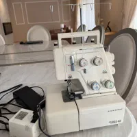 چرخ سردوز چهار نخ ژانومه مدل my lock4D استوک ژاپن|چرخ خیاطی و ریسندگی|گنبد کاووس, |دیوار