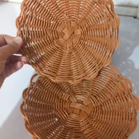 سه عددسبدسبزی حصیری