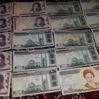 فروش مقادیری اسکناس جمهوری اسلامی|کلکسیون سکه، تمبر، اسکناس|محمدیه-قزوین, |دیوار