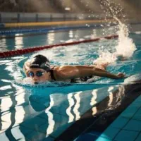 آموزش شنا بانوان و رقص باله در آب