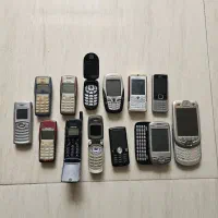 ۱۳ عدد گوشی قدیمی خاموش مناسب ویترین و تعمیرات